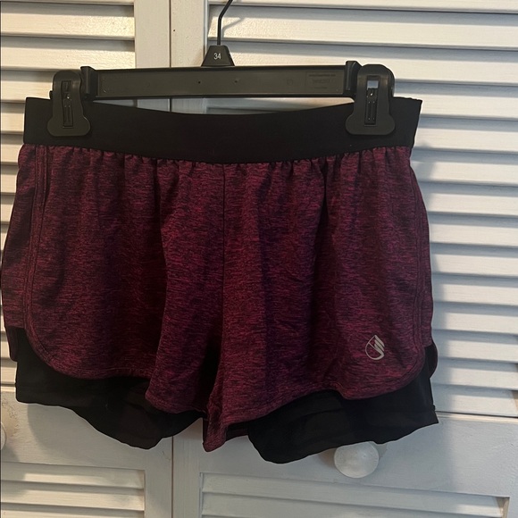 Icyzanz Pants - #1311+Women's Heathered Purple Running Shorts